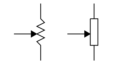 多種電阻器形狀的電位器符號有哪些，電阻電位器的原理圖接線法？